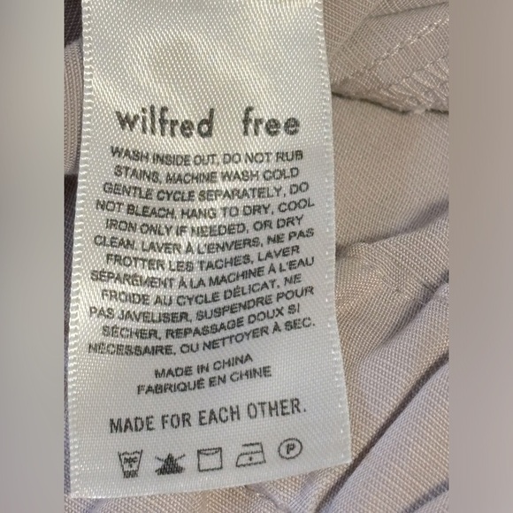 Aritzia Wilfred Jessica Shorts Relaxed Paperbag Waist Tan Concrete Beton Small - Picture 11 of 12